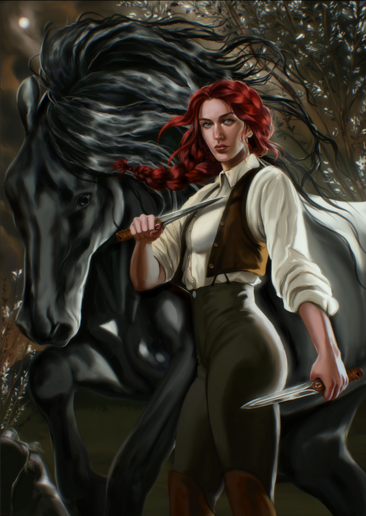 Mikira Rusel Art Print